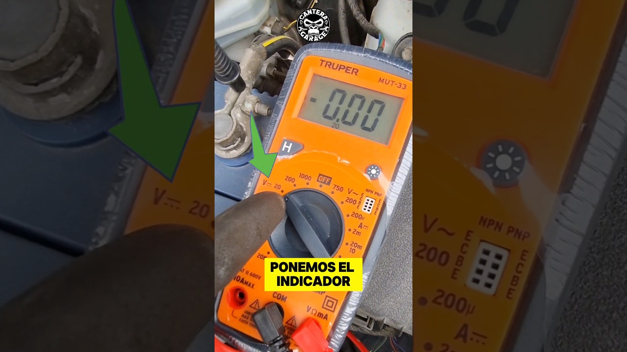 C&oacute;mo comprobar CARGA de ALTERNADOR en tu carro ⚡️