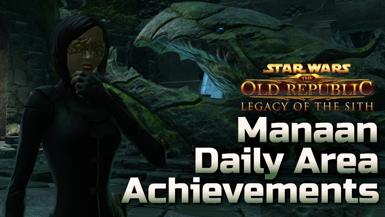 SWTOR: Manaan Daily Area Hidden Achievements Guide (Legacy of the Sith)