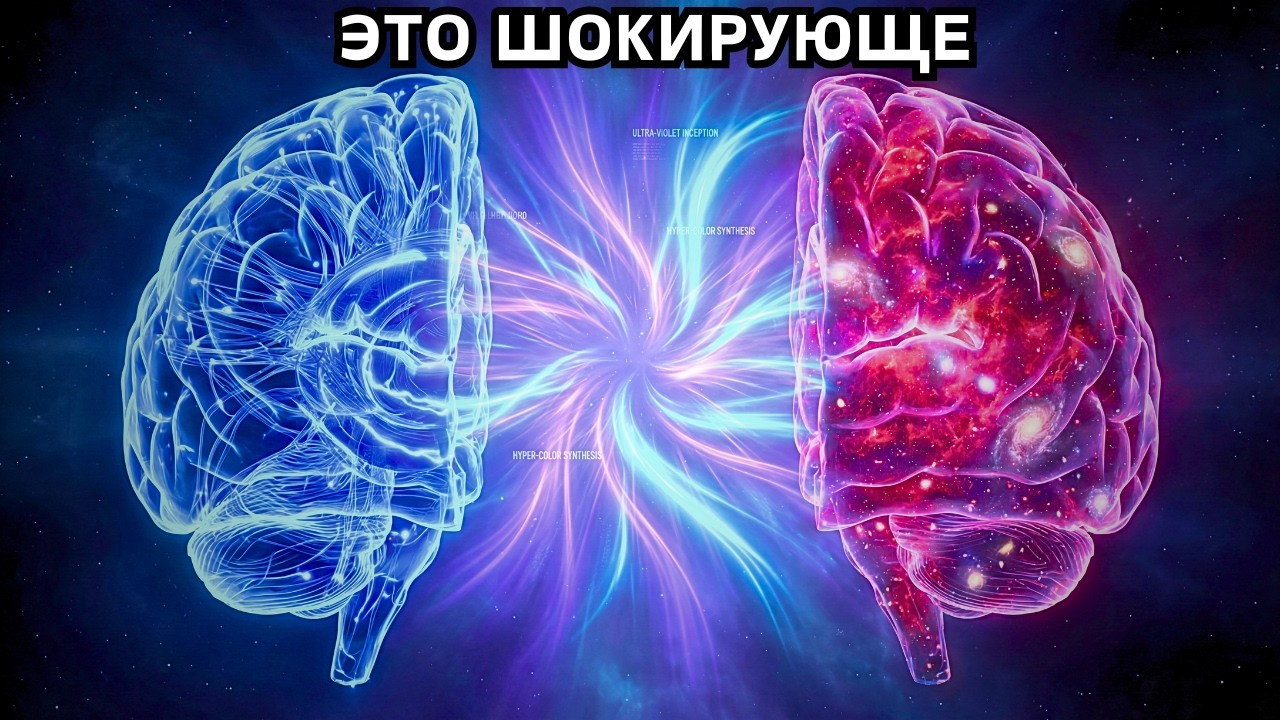 УЖАСНО: Ваш мозг ПРИДУМЫВАЕТ цвета, которых не существует в свете — зачем?