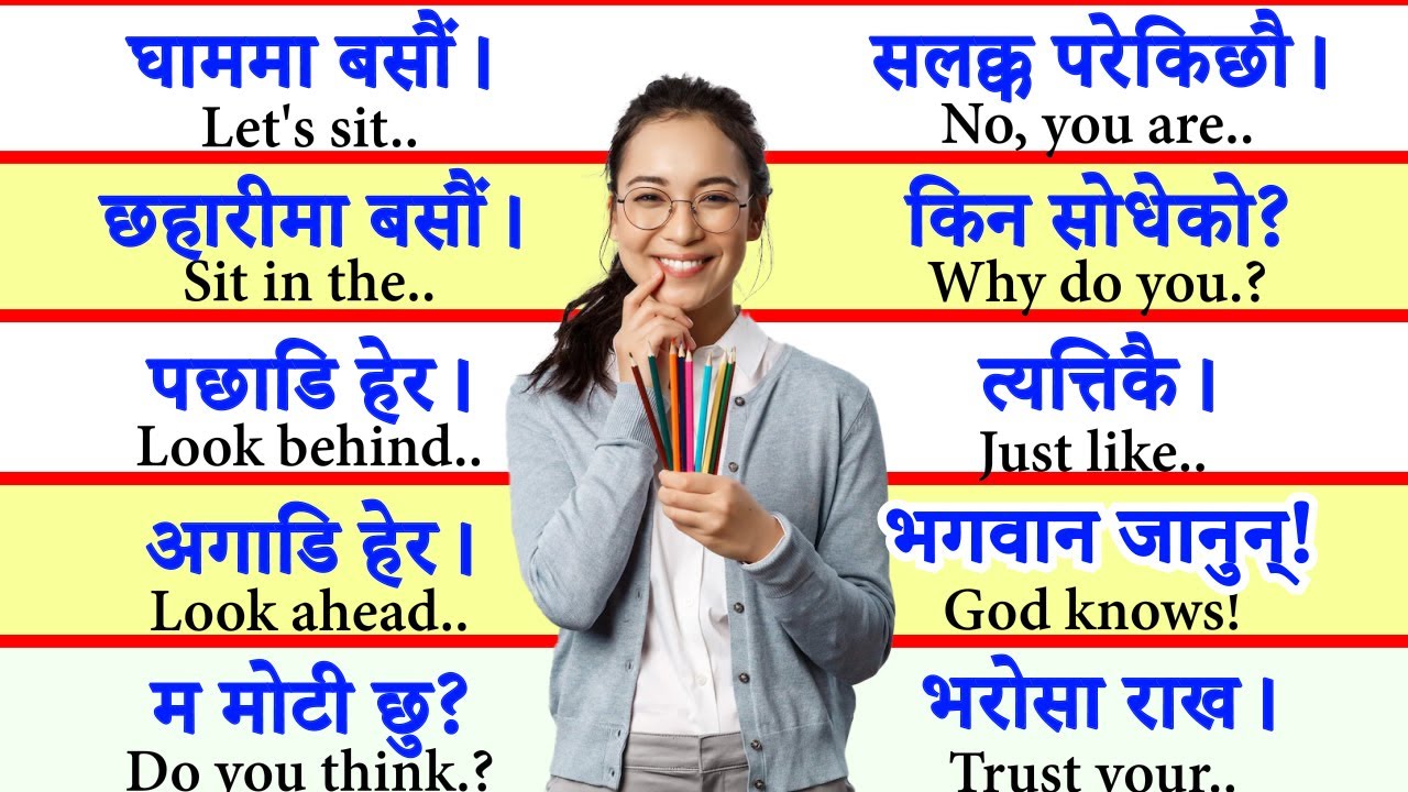 Learn English with Hamro English Guru Part 2 | Fluent English Speaking with Nepali Meanings 2 Sep