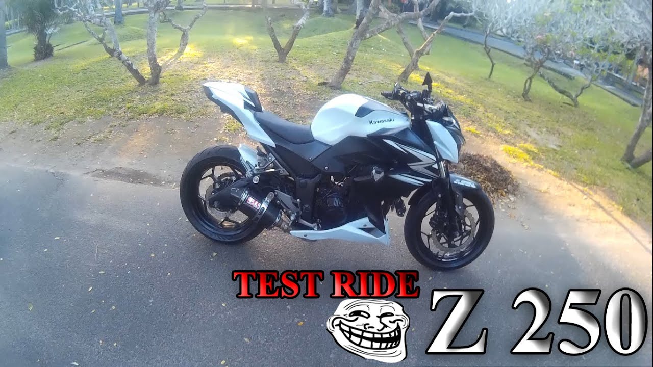 Test Ride Kawasaki Z250 | Naked Bike | Vlog 06