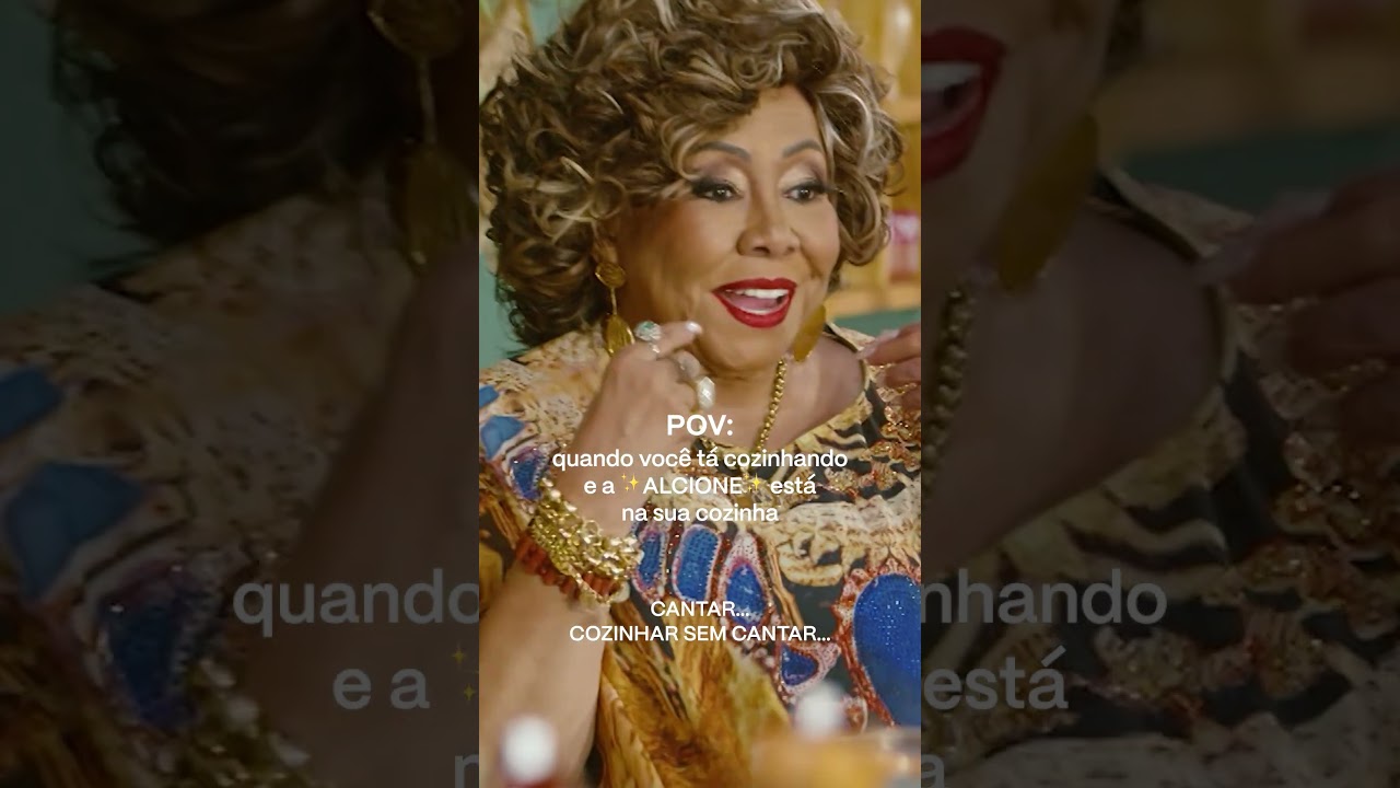 Alcione: impossível cozinhar depois disso!| GNT | GLOBOPLAY | #shorts