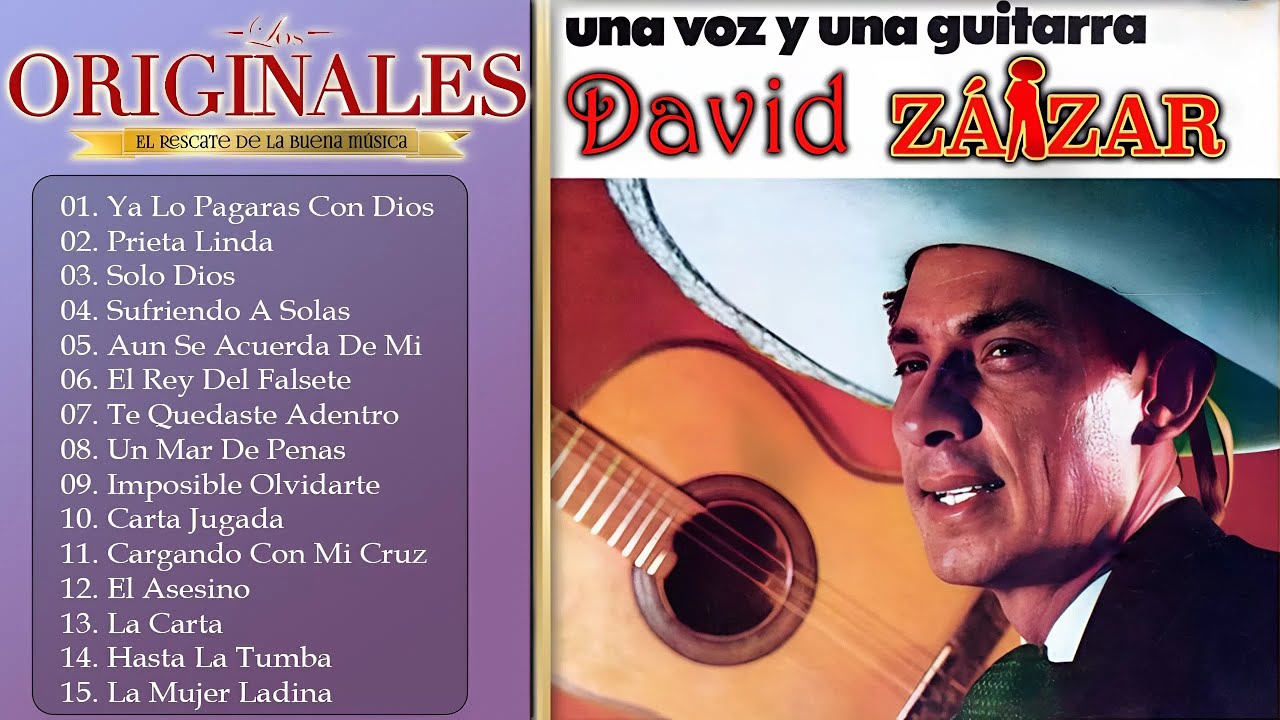 David Zaizar 🎸 32 Grandes Éxitos, Sus Mejores Canciones 📻 Corridos y Rancheras Famosas