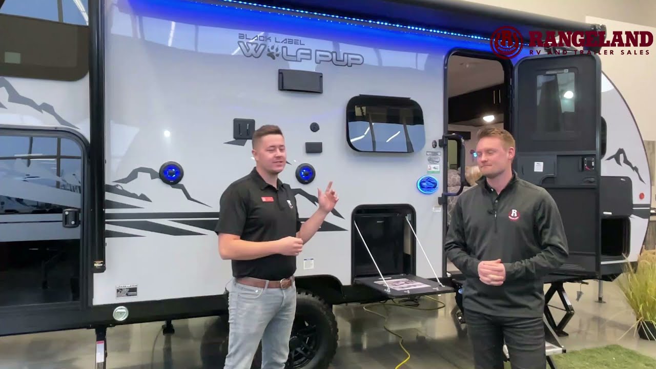 2022 Wolfpup 17JG Black Label Walkthrough with Mark and Ty the RV Guy