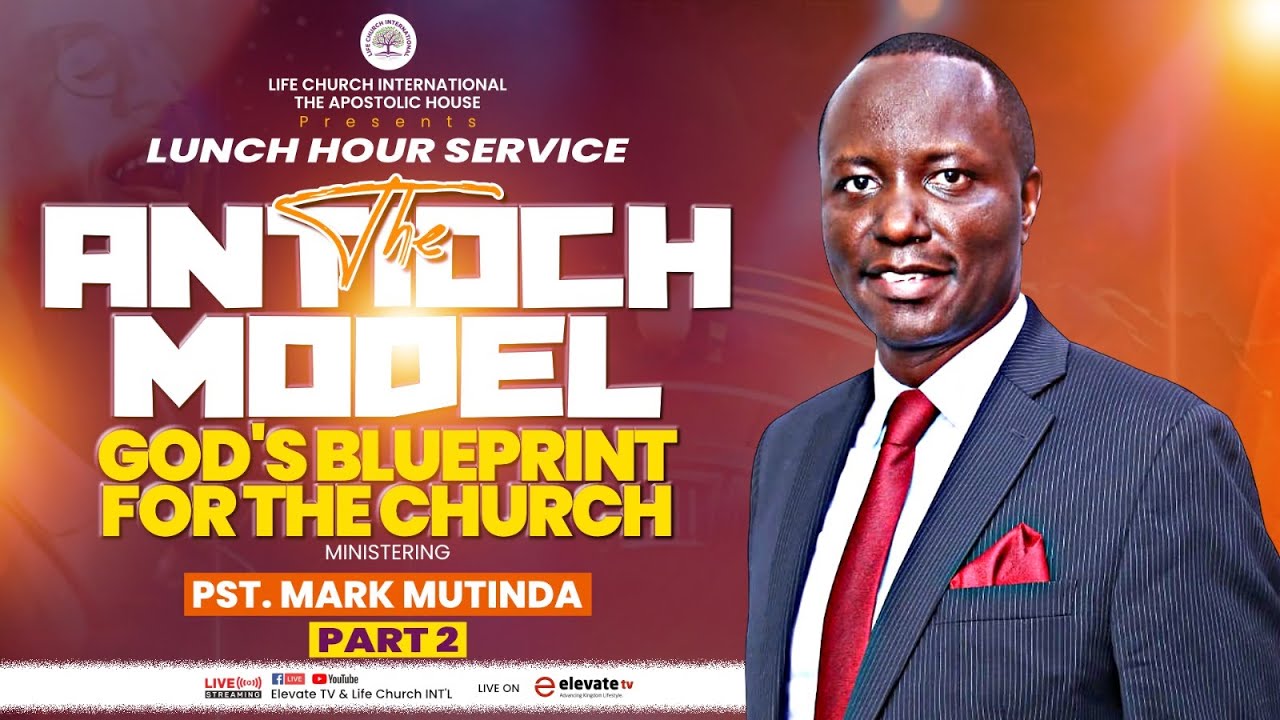 𝗧𝗛𝗘 𝗔𝗡𝗧𝗜𝗢𝗖𝗛 𝗠𝗢𝗗𝗘𝗟: 𝗚𝗼𝗱'𝘀 𝗕𝗹𝘂𝗲𝗽𝗿𝗶𝗻𝘁 𝗳𝗼𝗿 𝘁𝗵𝗲 𝗖𝗵𝘂𝗿𝗰𝗵 { 𝗣𝗮𝗿𝘁 2} LUNCH HOUR WORD FEAST