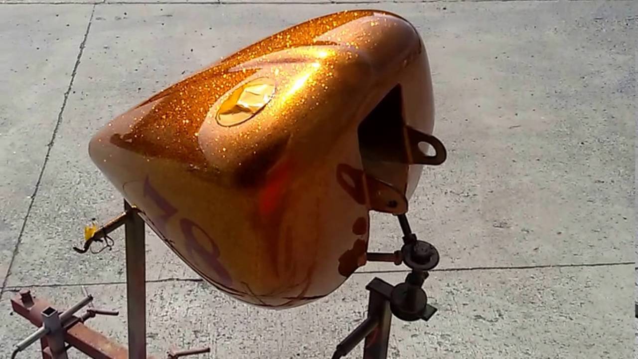 House of Kolor UK Pagan Gold over Gold Flakes