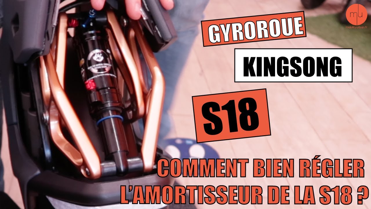 TUTO : BIEN RÉGLER L'AMORTISSEUR DE LA KINGSONG KS S18