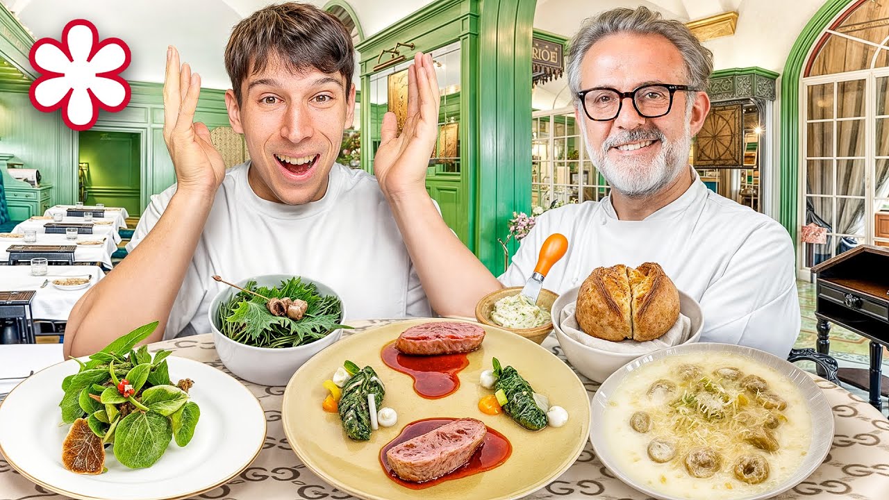 MANGIO nel RISTORANTE di GUCCI by MASSIMO BOTTURA a Firenze