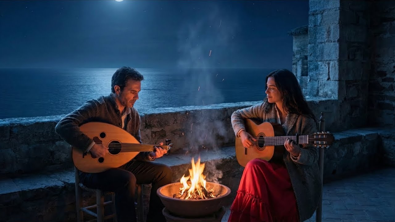 Andalusian Meditation Music 🧘 | Calm Oud & Flamenco