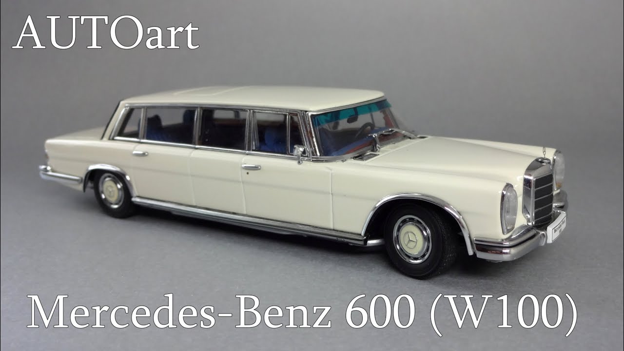 Mercedes-Benz W100 | AUTOart | обзор масштабной модели 1:43