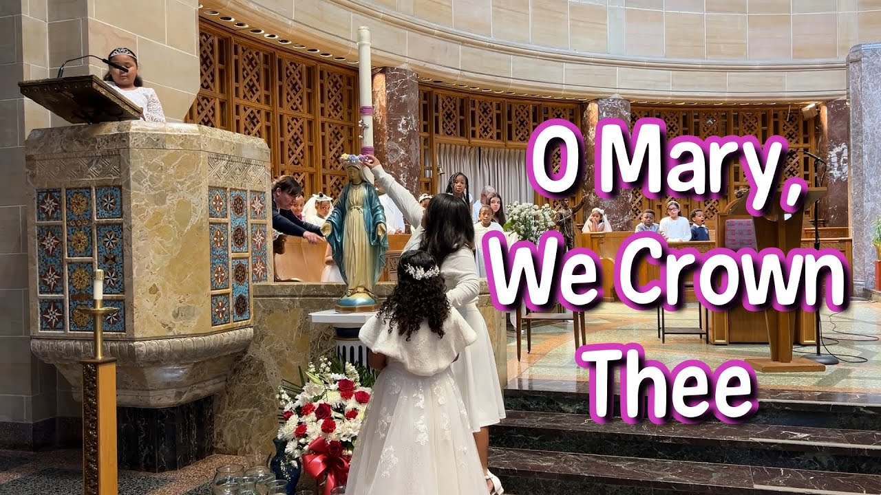 Queen of the May | May Crowning Ceremony at Immaculate Conception Church