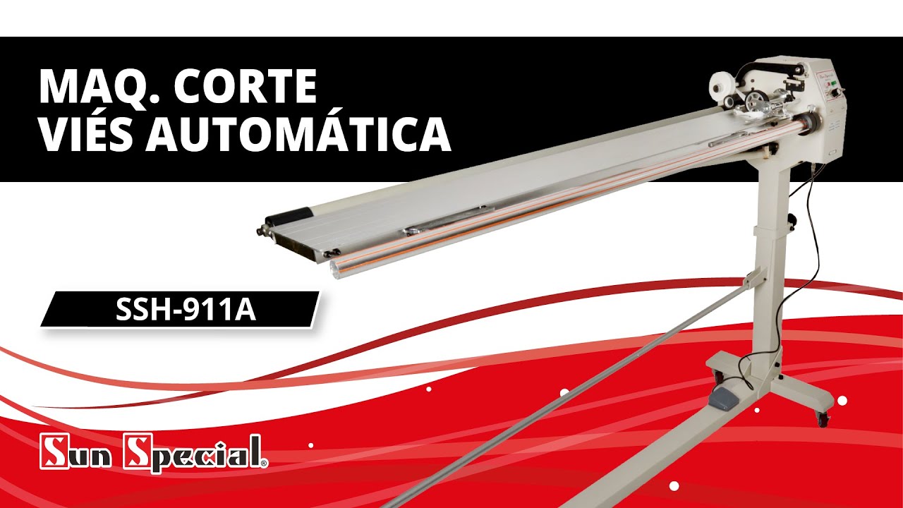 Máquina de Corte de Viés Automática SSH-911A da Sun Special