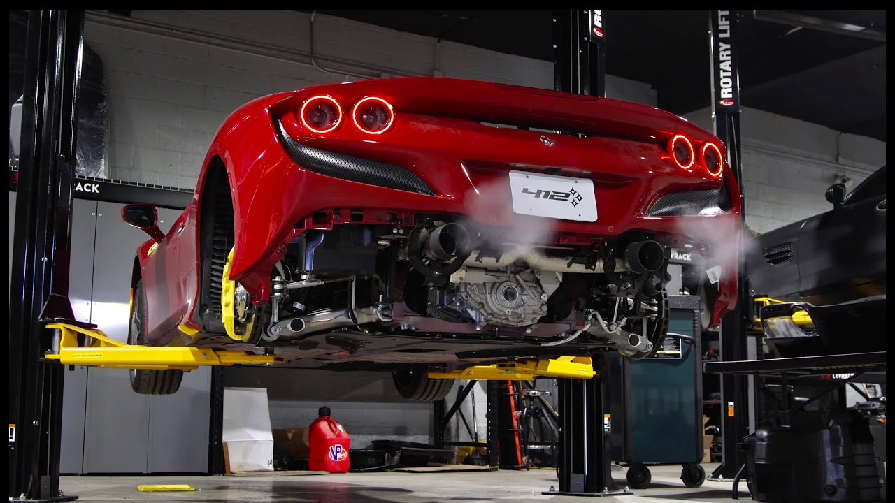 FERRARI F8 GETS NOVITEC EXHAUST: F1 SOUND!
