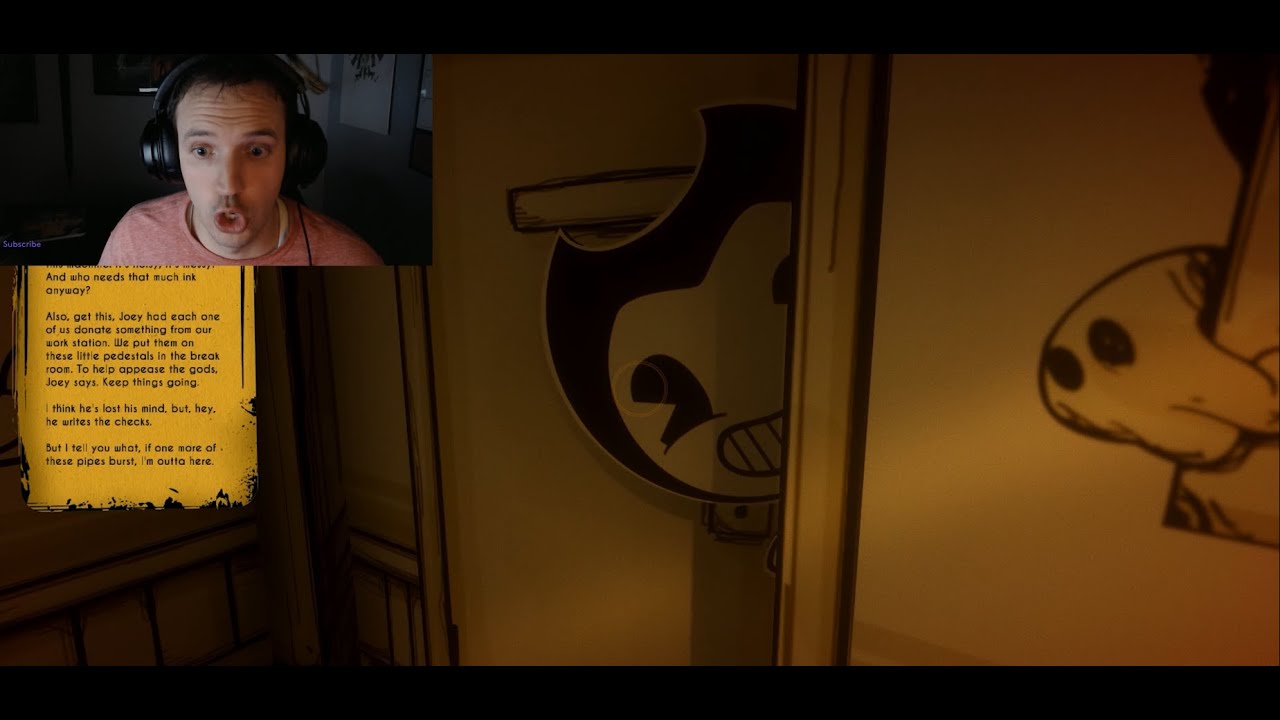 I AM TERRIFIED! - Bendy and The Ink Machine - Chapter 1