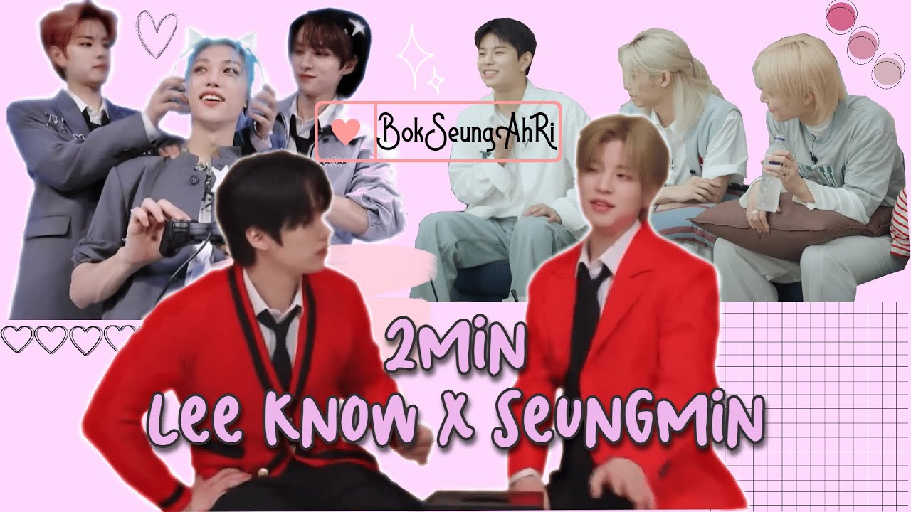 2MIN: living together in the skz cuties' dorm