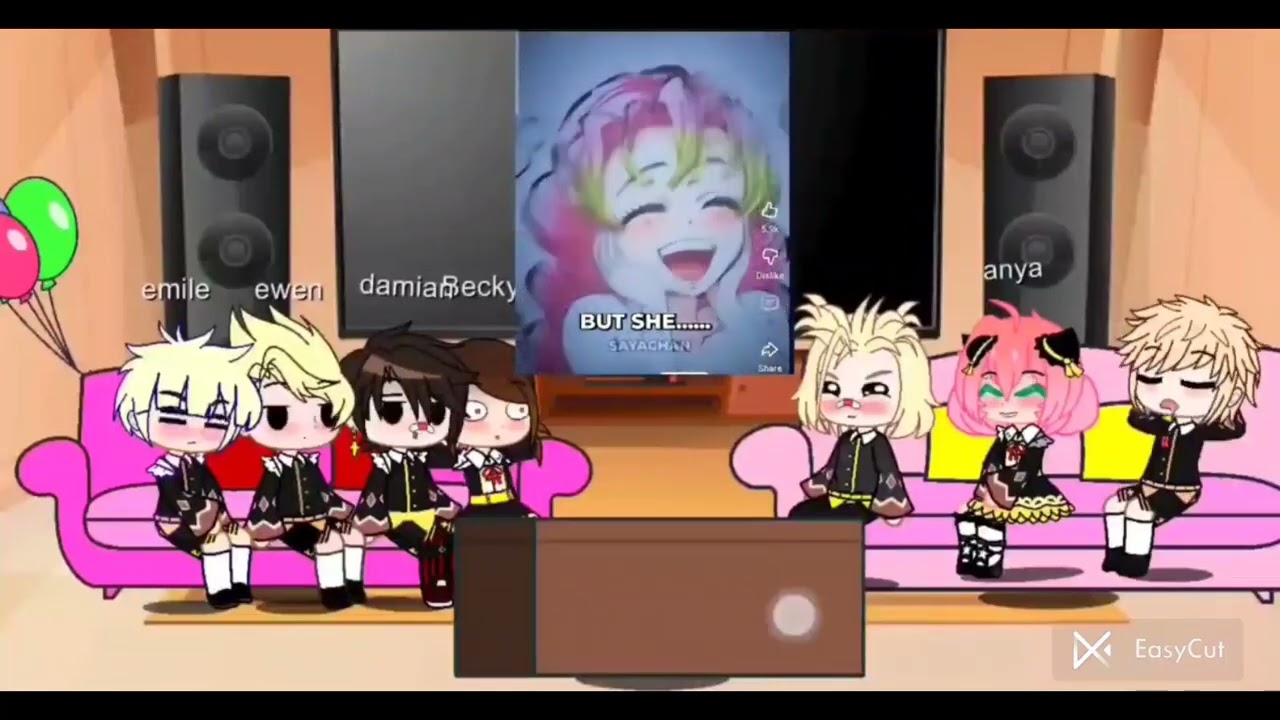 Anya classmates react to her future as mitsuri.🌸❤️