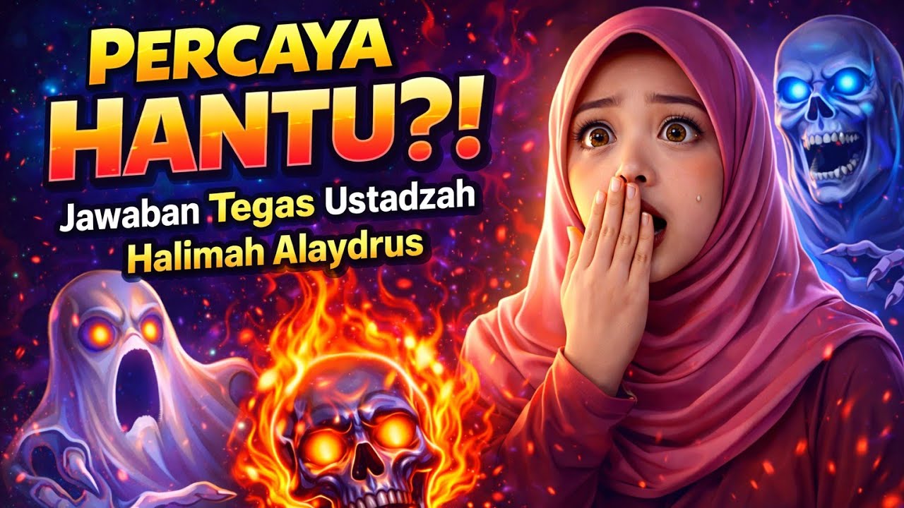 Percaya Hantu? Ini Jawaban Tegas Ustadzah Halimah Alaydrus | Bikin Merinding & Mikir