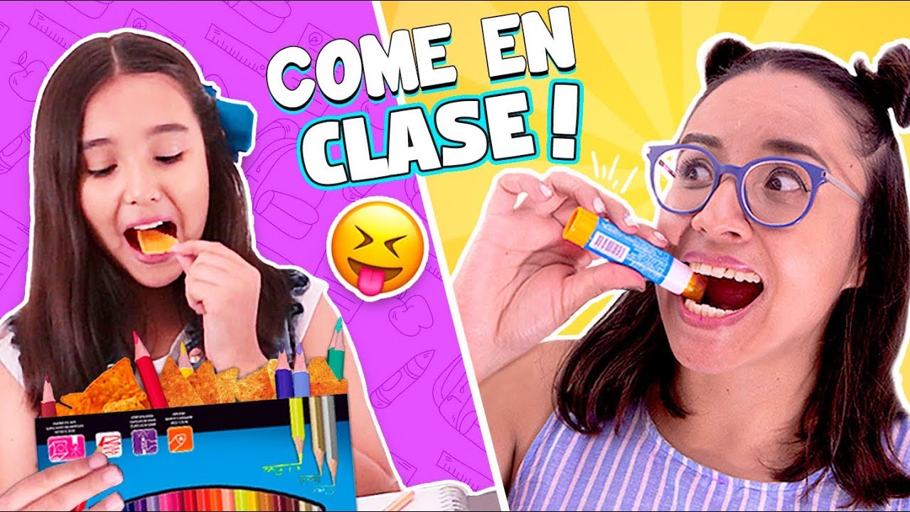 TRUCOS para ESCONDER DULCES en la ESCUELA 🤤 ft. Gibby │CRAFTY TOUR 8