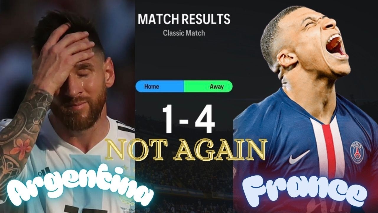 FC 25 PS5: PAPA IS A PRO! 🤯 | 4-1 Argentina VS France Re-Match Disaster (FC 25)