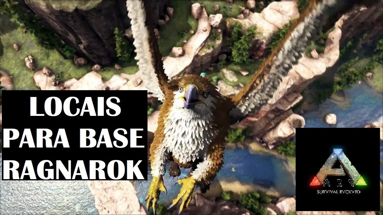 Ark Survival - Locais para bases Ragnarok