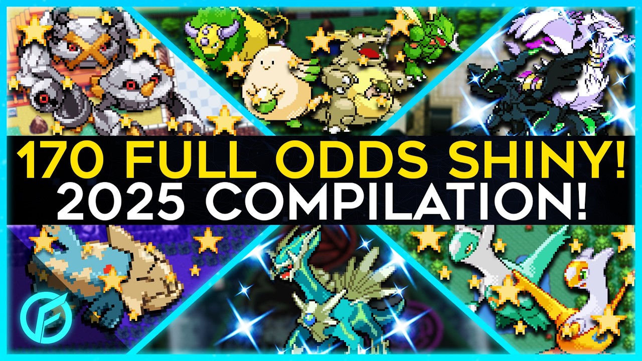 170 FULL ODDS SHINY REACTIONS! - Fubuki990 2025 Shiny Hunting Compilation