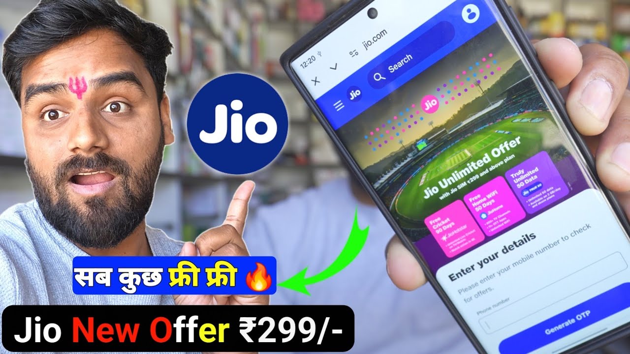 jio unlimited offer 2025 🔥 jio hotstar subscription,cricket 90 days,11+ ott channel free plan