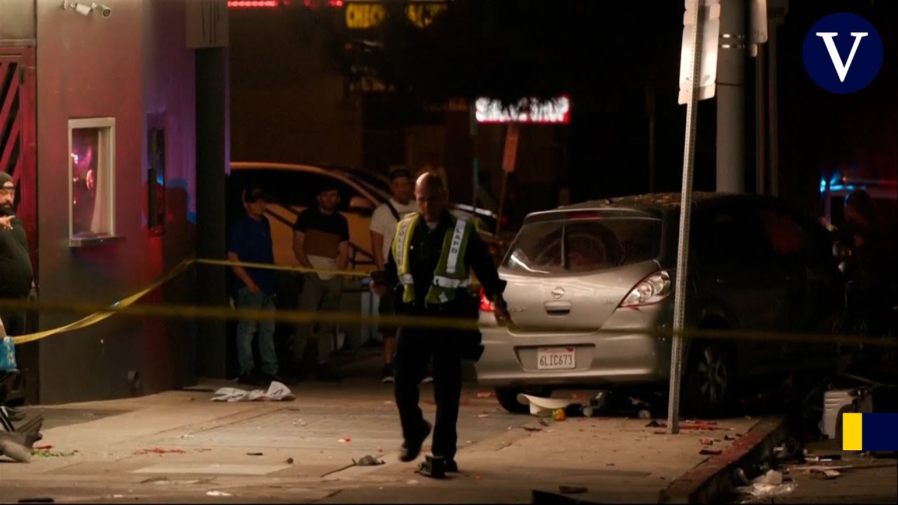 28 heridos en un atropello múltiple en Los Ángeles
