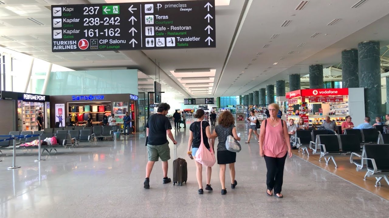 Walk at Izmir Airport (ADB)