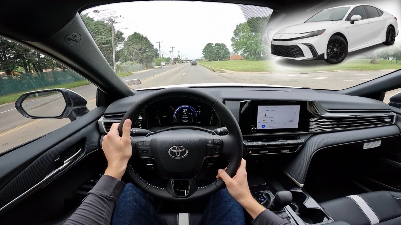2025 Toyota Camry SE | POV Walkaround and Test Drive ASMR