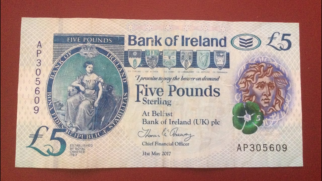 Northern Irish Pound Notes