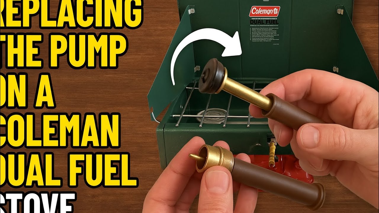 How to Replace the Pump on a Coleman Dual Fuel Stove