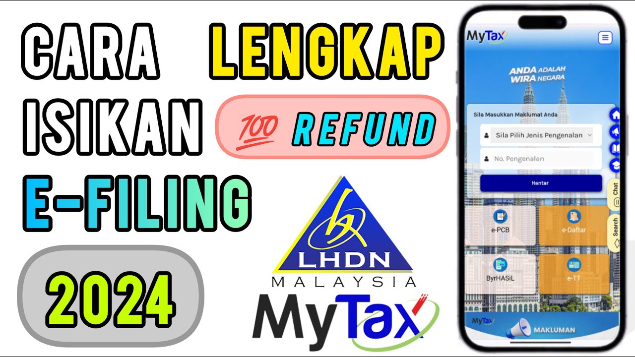 Cara Isi E Filing 2025 Income Tax LHDN Online