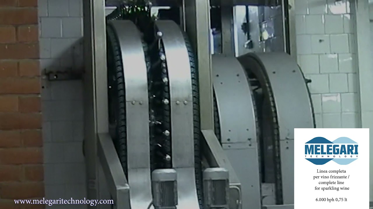 Linea completa per vino frizzante | Melegari Technology