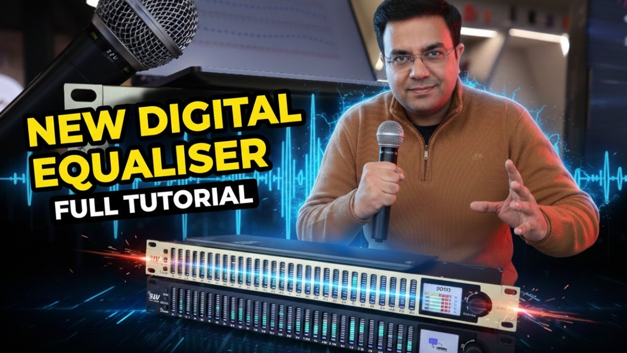 SLV Digital Equaliser 🔥 Full Tutorial, Features & Price | Best DSP Equaliser for DJ & Rental Sound