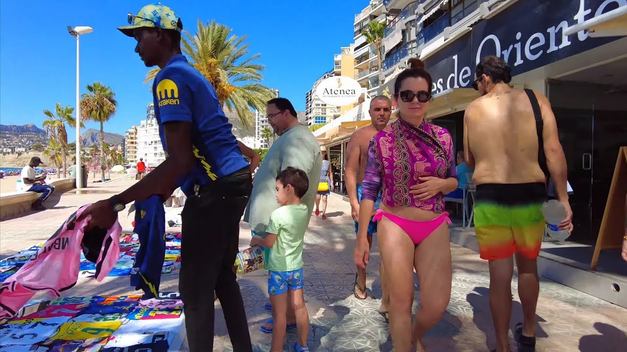 CALPE 🇪🇦 Beautiful Coastal City Costa Blanca SPAIN Summer 2025 4K