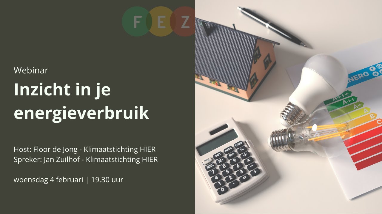 Webinar: Krijg inzicht in je energieverbruik