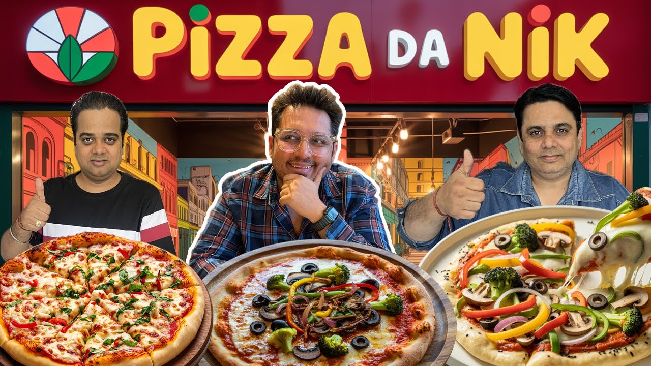 Pizza Da Nik by HMM Nikhil Chawla Review | Best Pizza, Shawarma, Naanza in Delhi? | ChatoraPoint