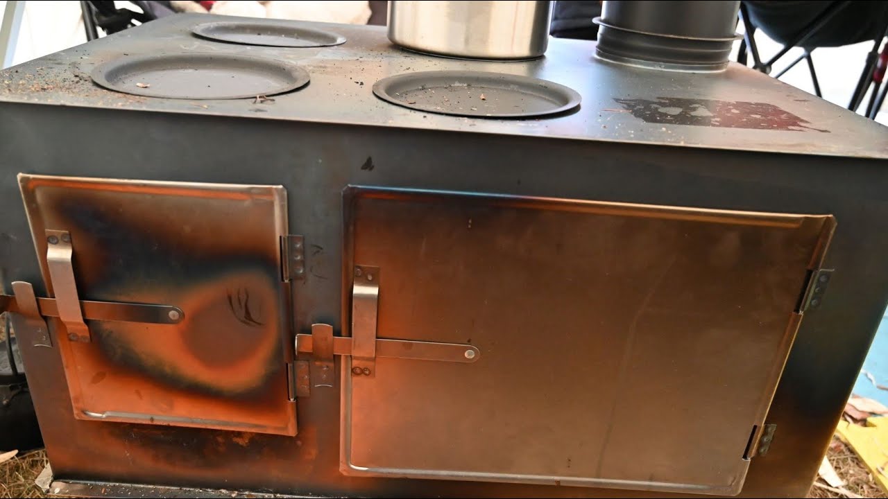 GWM 4 hole Woodstove with Oven Overview and Cooking