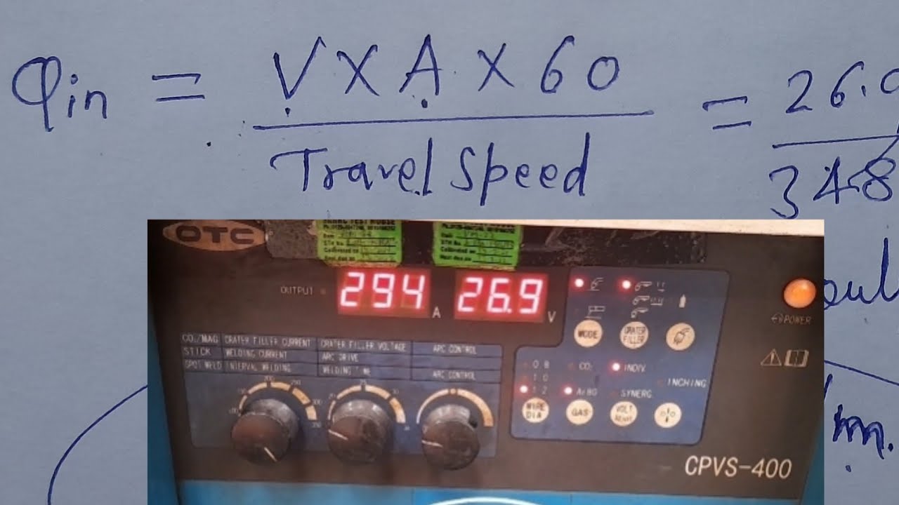 Generated Arc Energy in Welding