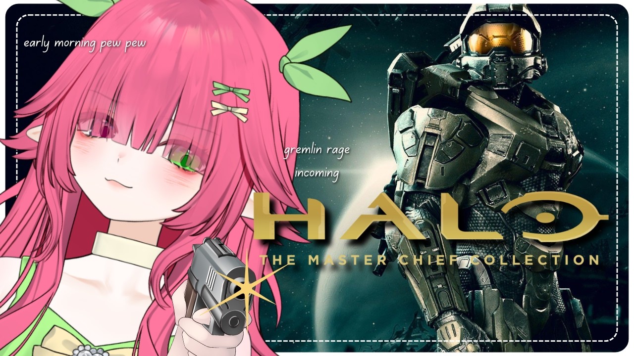 【Halo : Master Chief Collection】early morning gaming (raging)【#nekochikohaku / #vtuber】