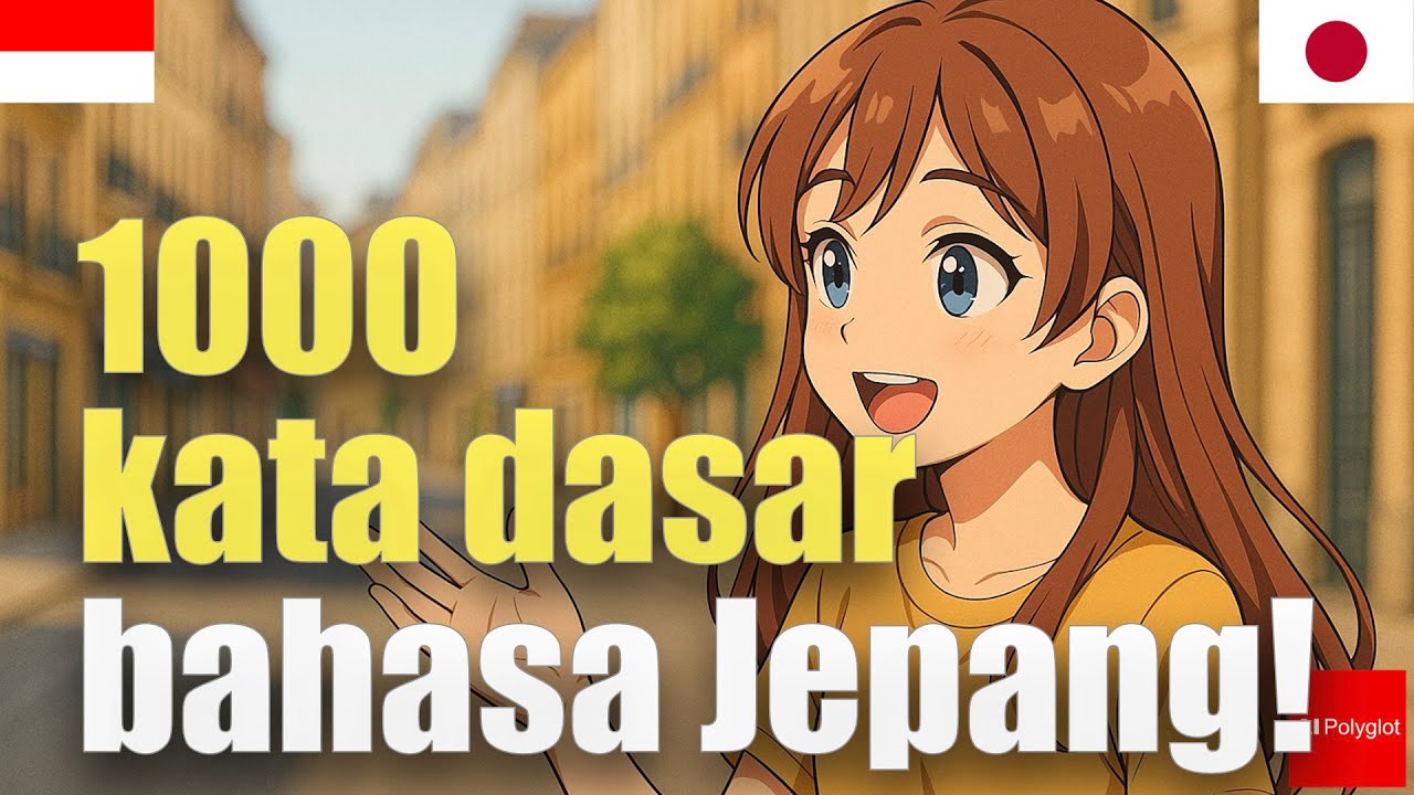 1000 kata dasar bahasa Jepang! | harus diketahui | dengan Hiragana