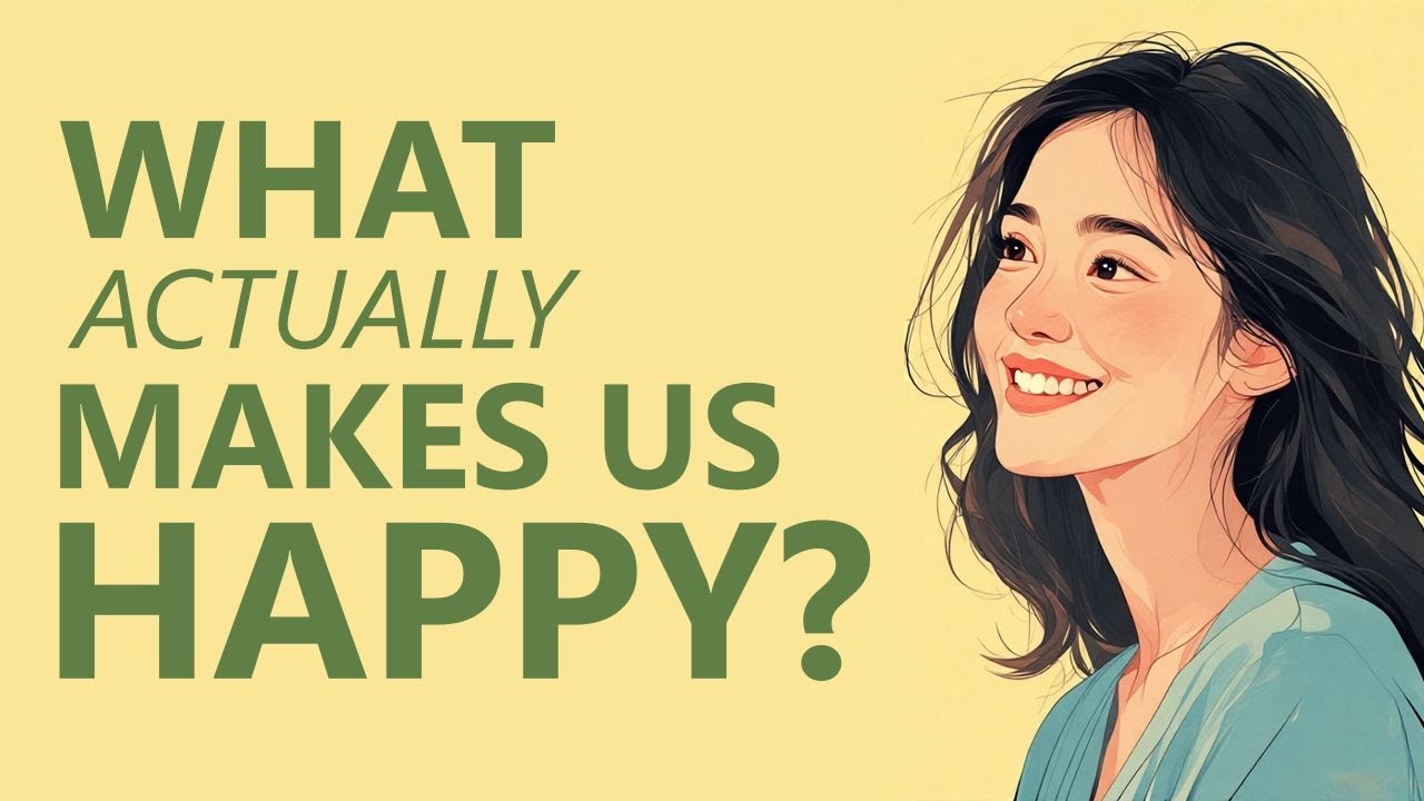 WHAT REALLY MAKES YOU HAPPY? - It's not what you think it is