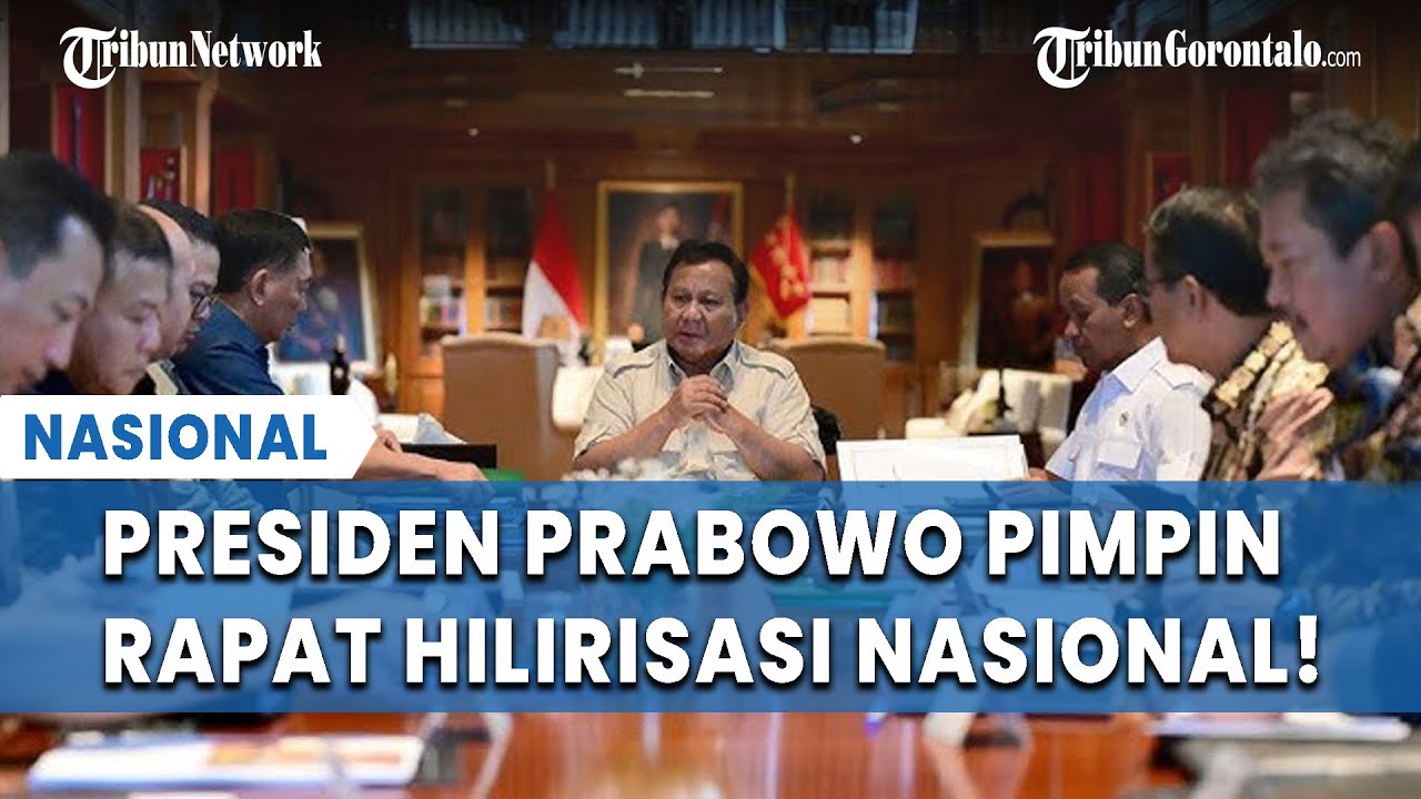 Presiden Prabowo Pimpin Rapat Terbatas di Akhir Pekan, Fokus Percepatan Hilirisasi Nasional