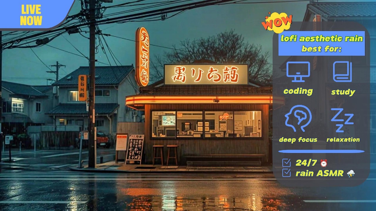 🌧️ lofi chill music: letting go of things you can't control