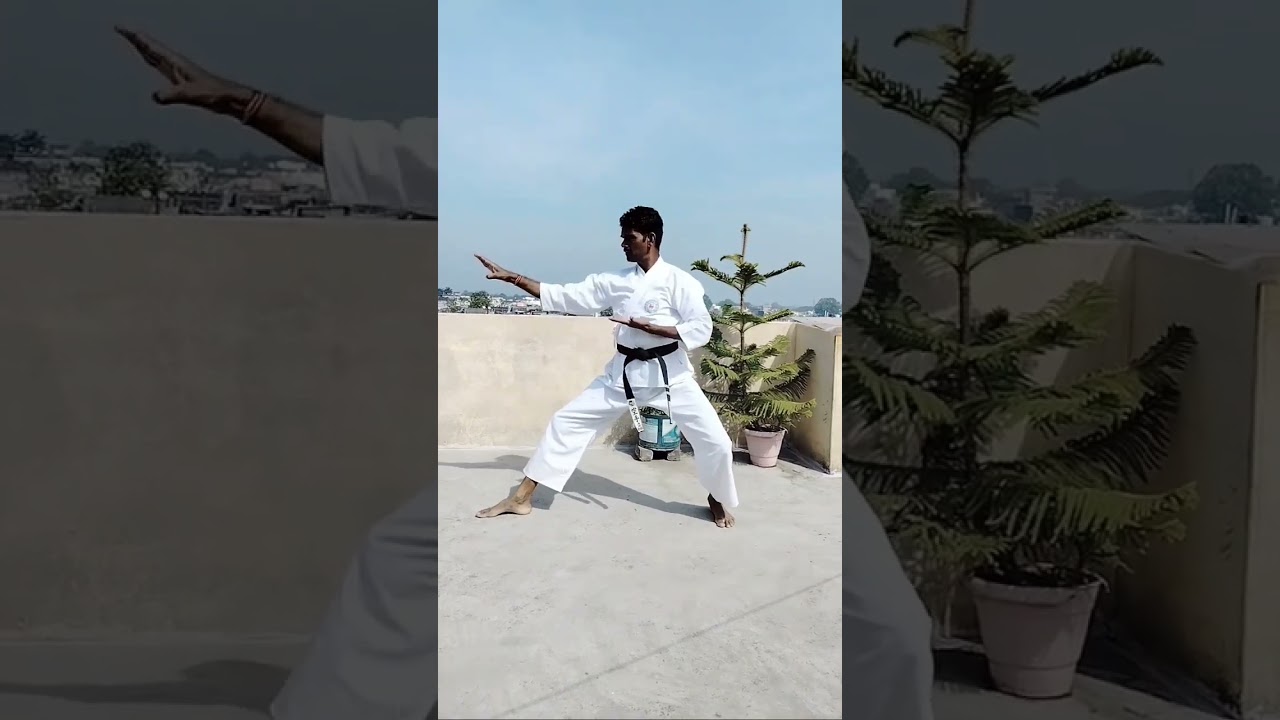 #shuto uke #knife hand block #shotokan karate #technique #short video 🔥🔥