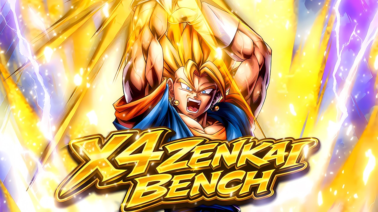 POTENCIA MÁXIMA! Showcase x4 ZENKAI BENCH 👊 SUPER VEGITO LEGEND 🔥| DRAGON BALL LEGENDS 🐲