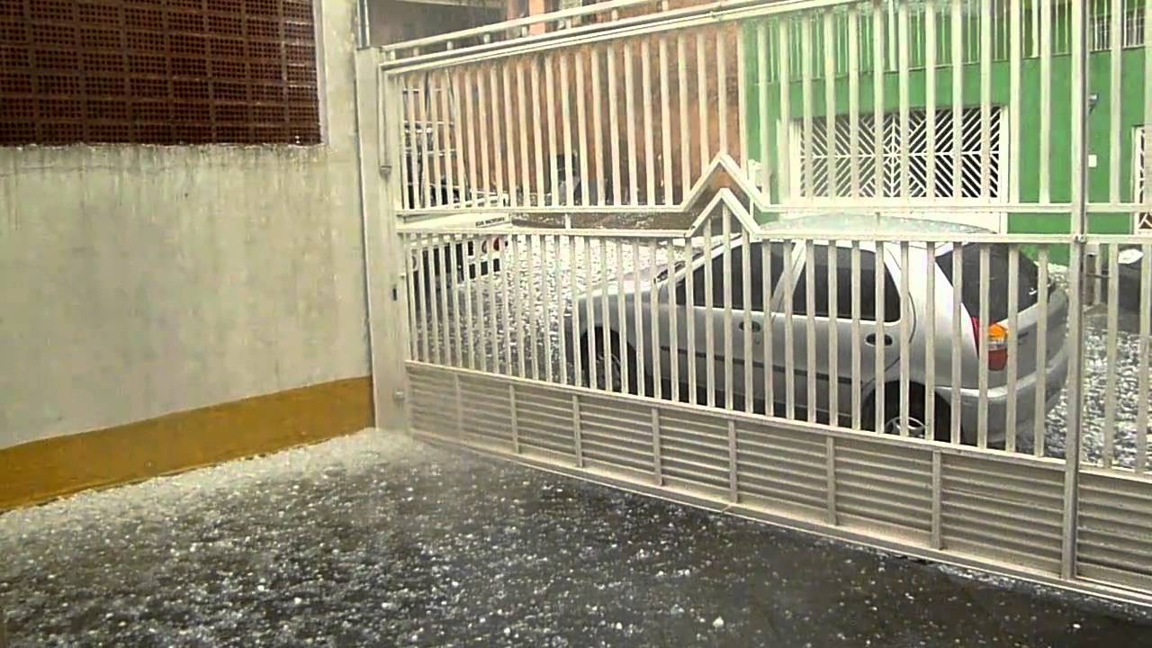 Chuva de Granizo em Guarulhos