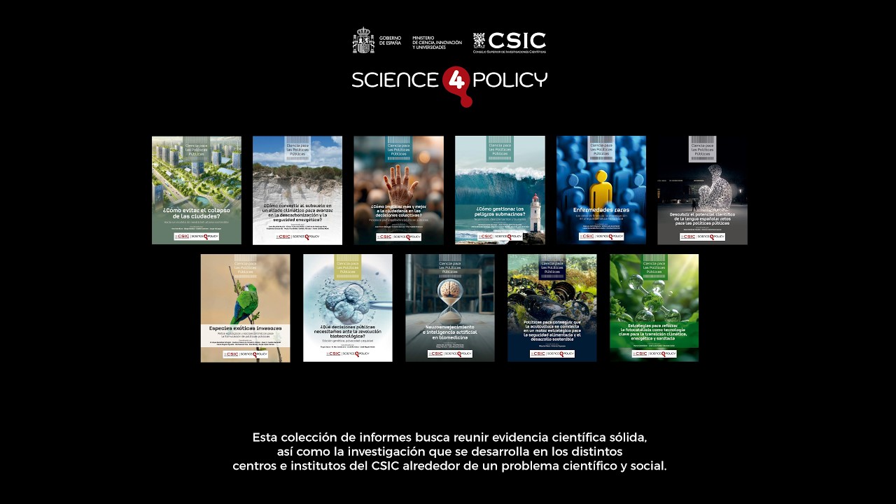 Presentación de nuevos informes de Science for Policy