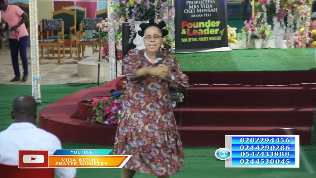 GREAT GOD 😮 Prophetess Mama Vida Is Doing Great ❤️🔥  FULL CHURCH SERVICE KUMASI SERVICE