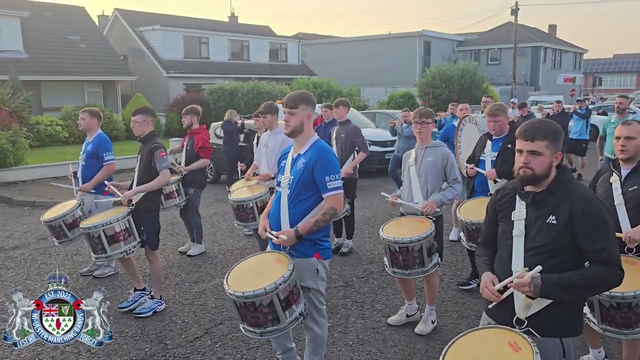 Freeman Memorial FB @ Dunamoney Flute Band Parade 2025